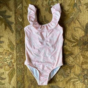 Olivier London pink floral swimsuit